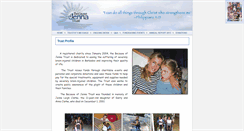 Desktop Screenshot of becauseofjenna.org